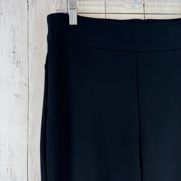 Honeylove Jet Black EverReady Shaping Wrinkle-Proof Twill Ponte Pant Size XL - Picture 3 of 10
